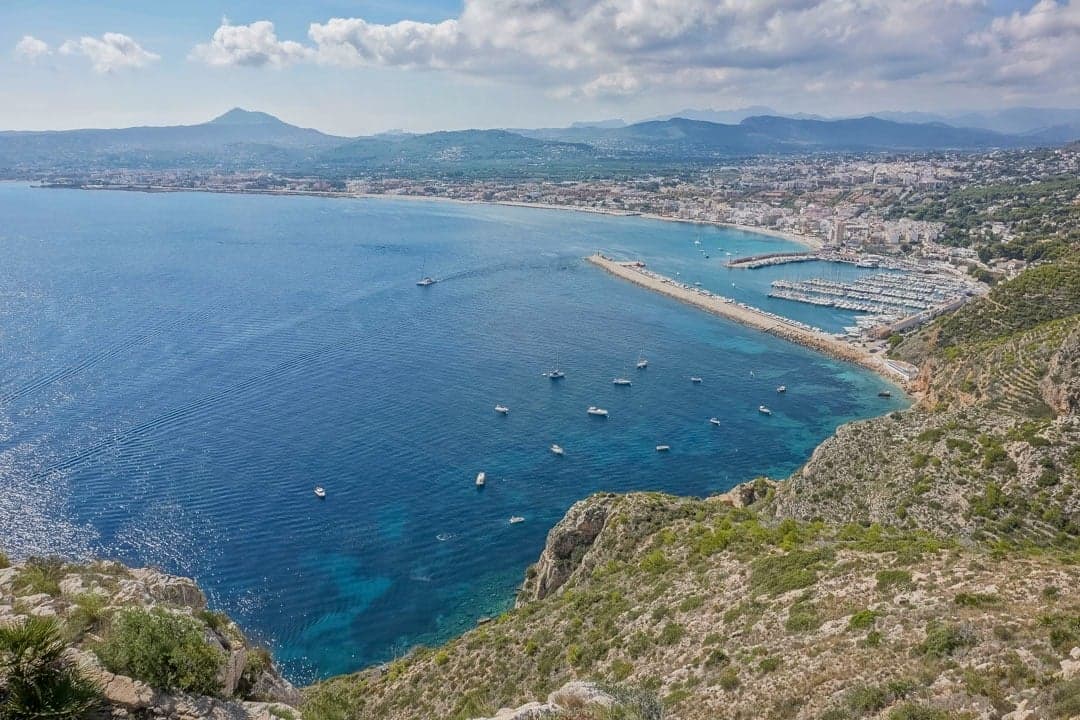 Die Bucht von Jávea